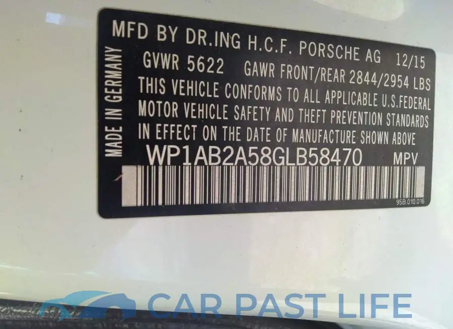 WP1AB2A58GLB58470# 9