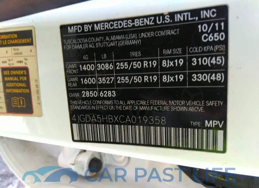 4JGDA5HBXCA019358# 9