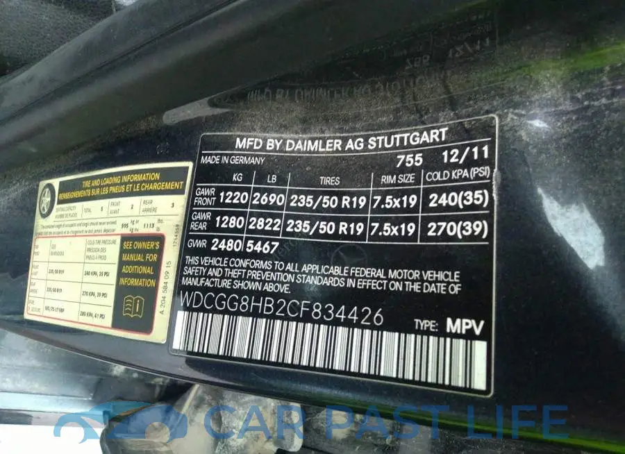 WDCGG8HB2CF834426# 9