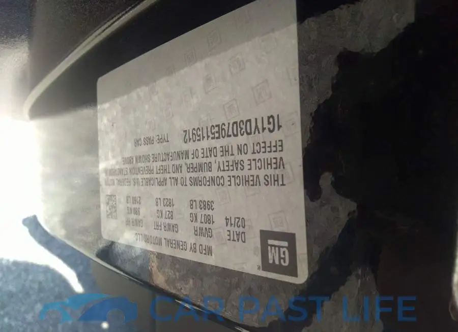 1G1YD3D79E5115912# 9