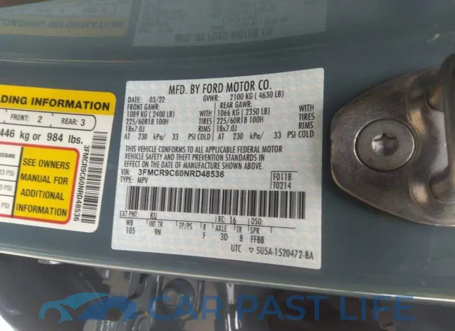 3FMCR9C60NRD48536# 9