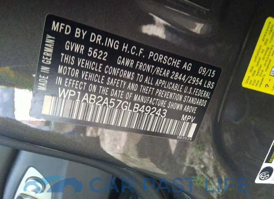 WP1AB2A57GLB49243# 9