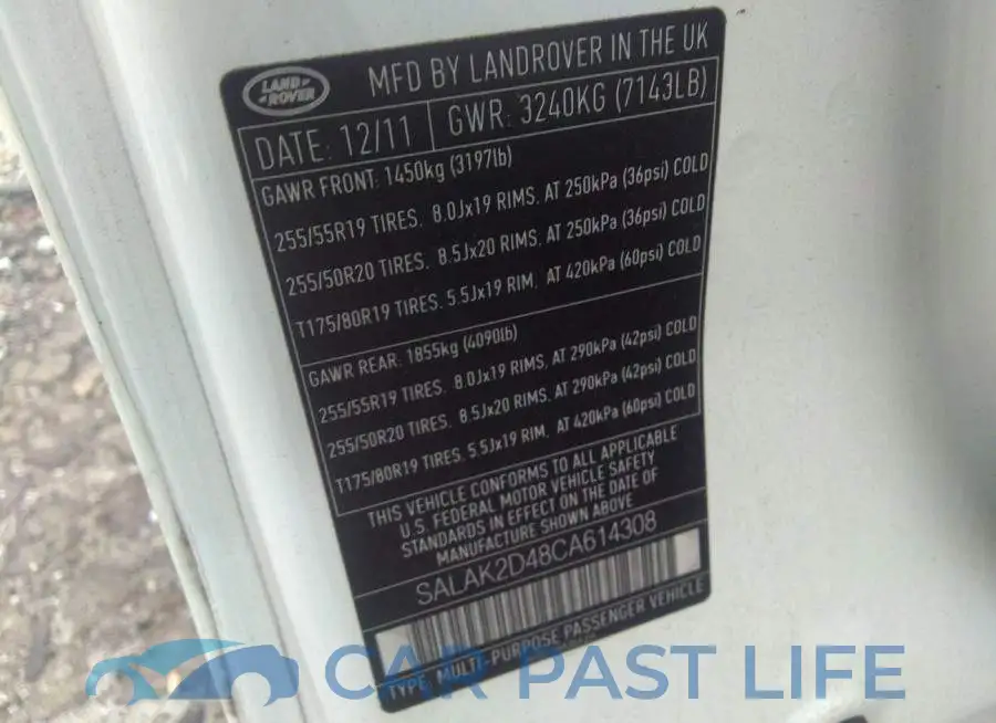 SALAK2D48CA614308# 9