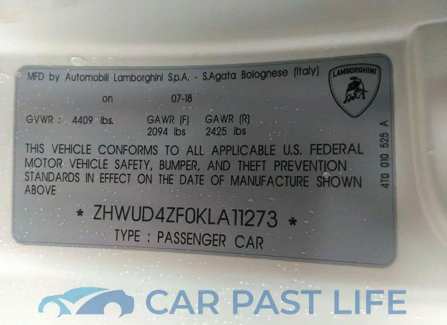ZHWUD4ZF0KLA11273# 9