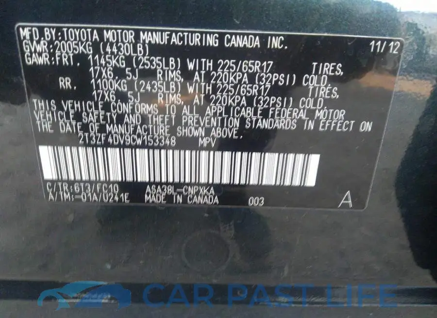 2T3ZF4DV9CW153348# 9