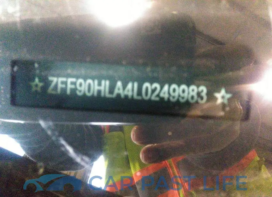 ZFF90HLA4L0249983# 9