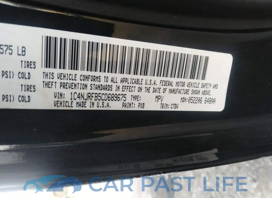 1C4NJRFB5CD689675# 9