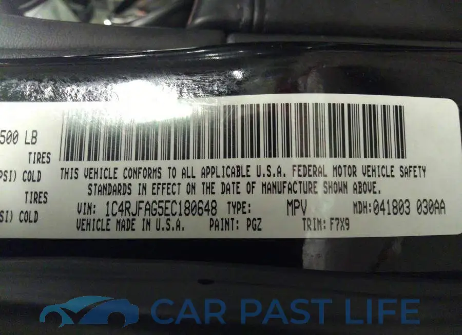 1C4RJFAG5EC180648# 9