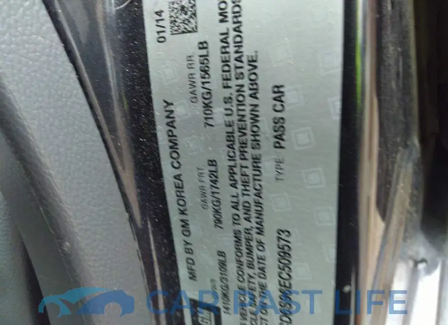 KL8CD6S96EC509573# 9