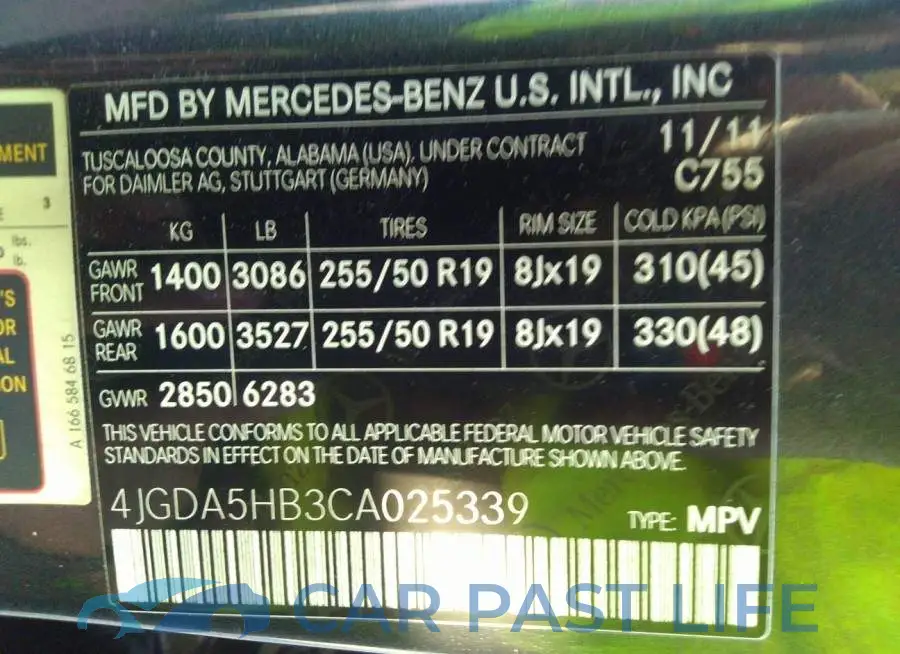 4JGDA5HB3CA025339# 9