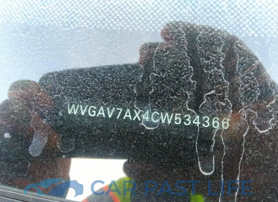 WVGAV7AX4CW534366# 9
