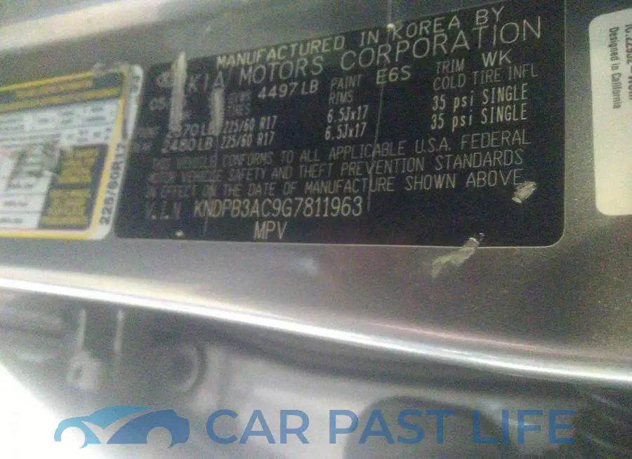 KNDPB3AC9G7811963# 9