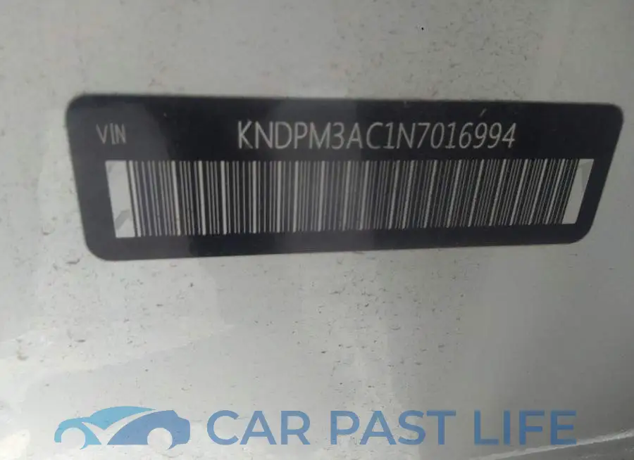 KNDPM3AC1N7016994# 9