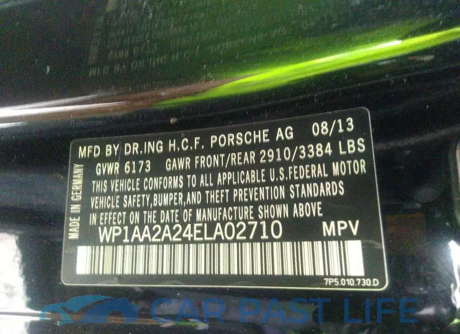 WP1AA2A24ELA02710# 9
