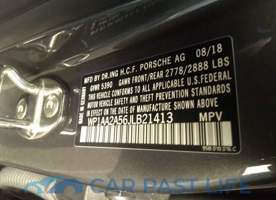WP1AA2A56JLB21413# 9