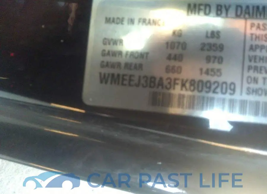 WMEEJ3BA3FK809209# 9