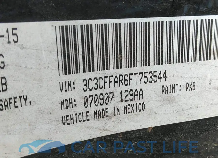 3C3CFFAR6FT753544# 9