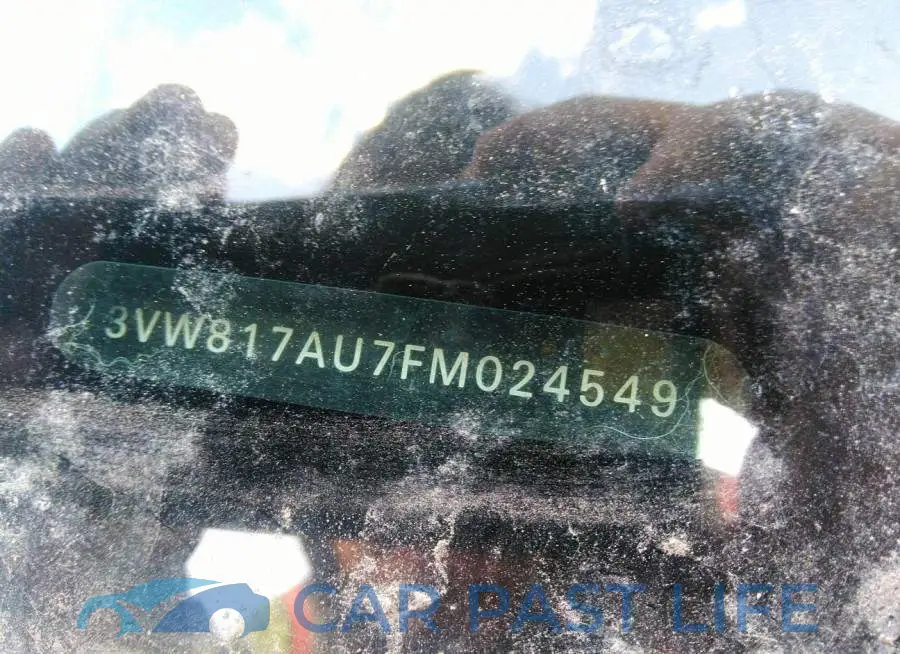 3VW817AU7FM024549# 9