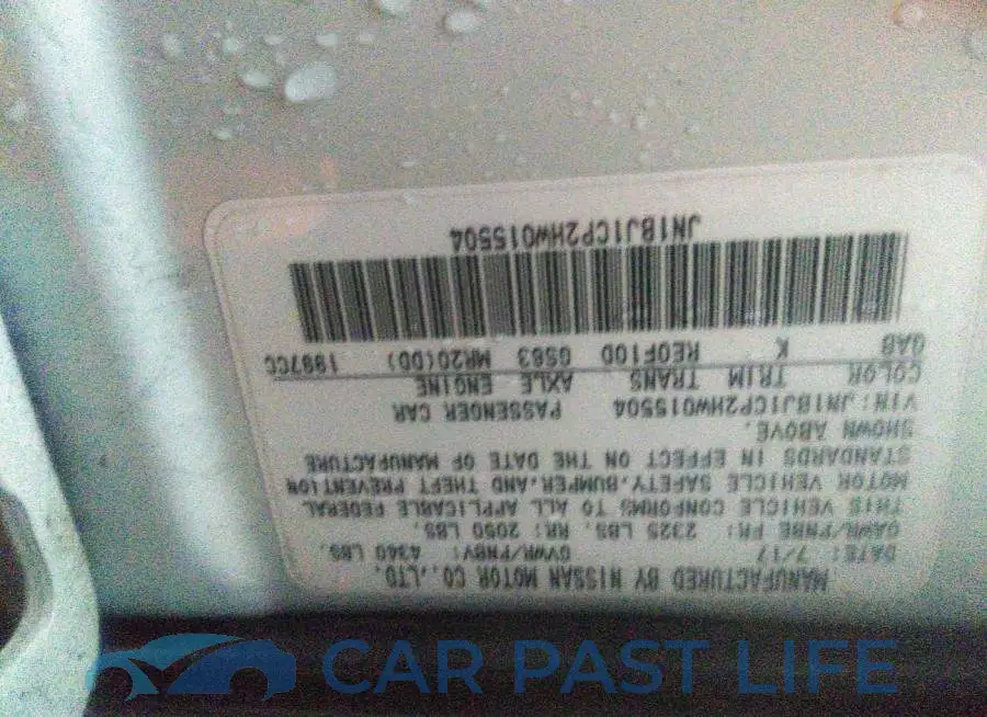 JN1BJ1CP2HW015504# 9