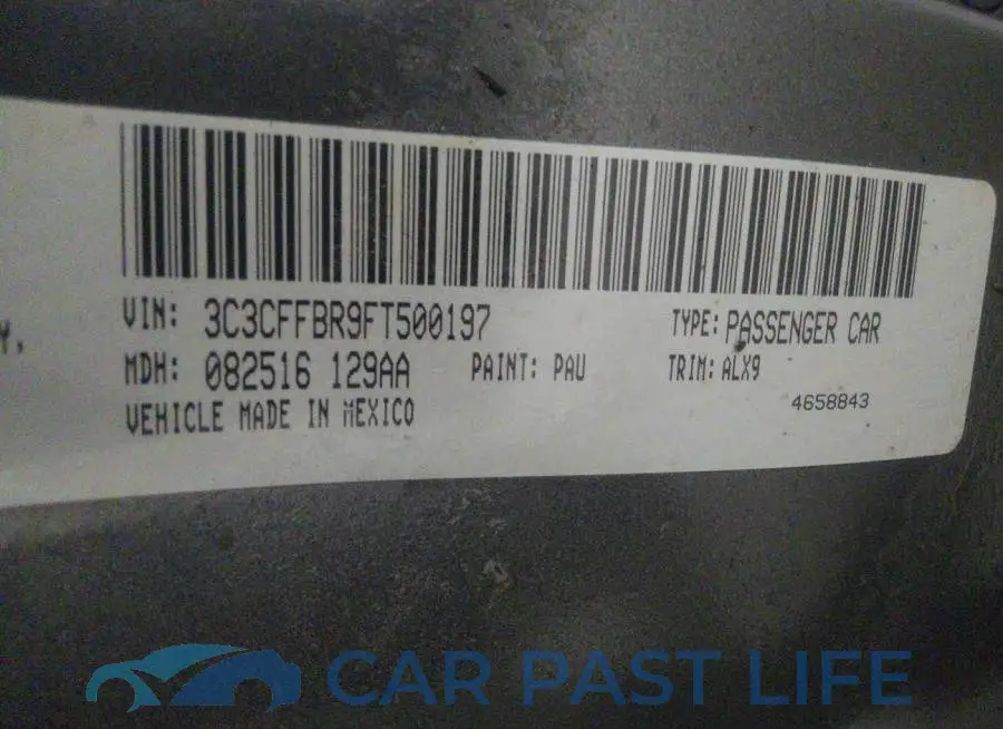 3C3CFFBR9FT500197# 9