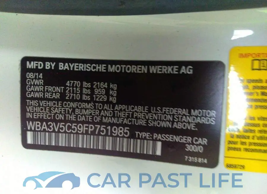 WBA3V5C59FP751985# 9