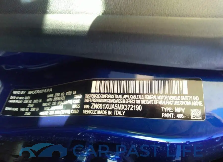 ZN661XUA5MX372190# 9