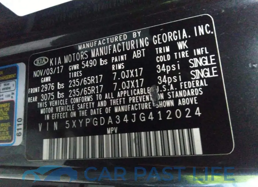 5XYPGDA34JG412024# 9