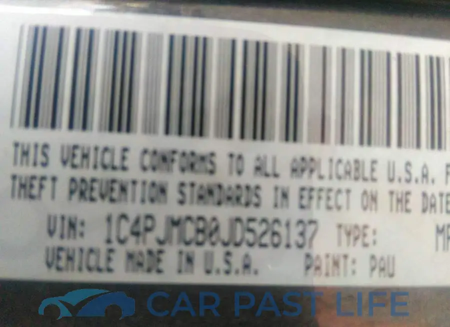 1C4PJMCB0JD526137# 9
