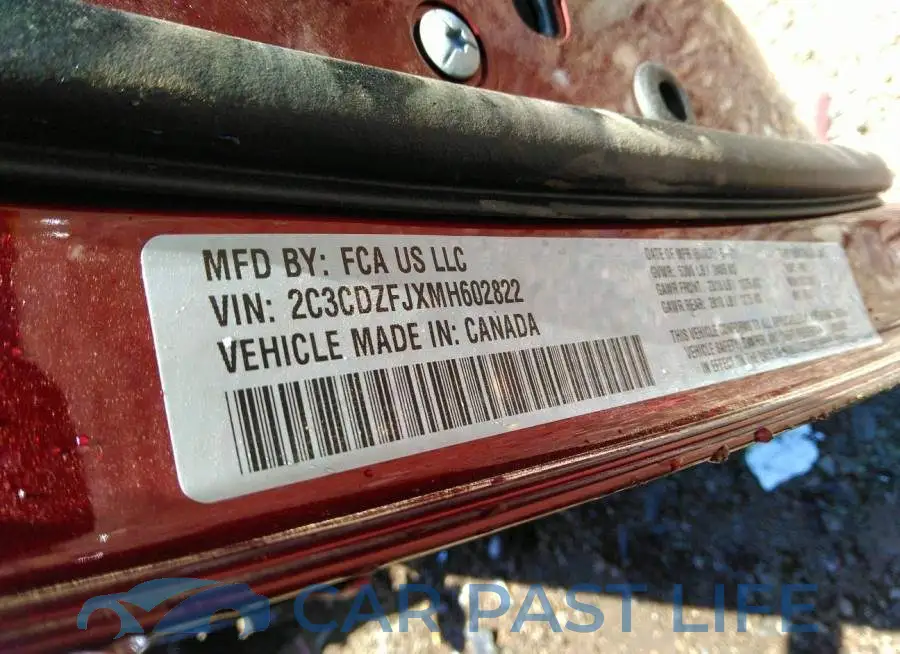 2C3CDZFJXMH602822# 9