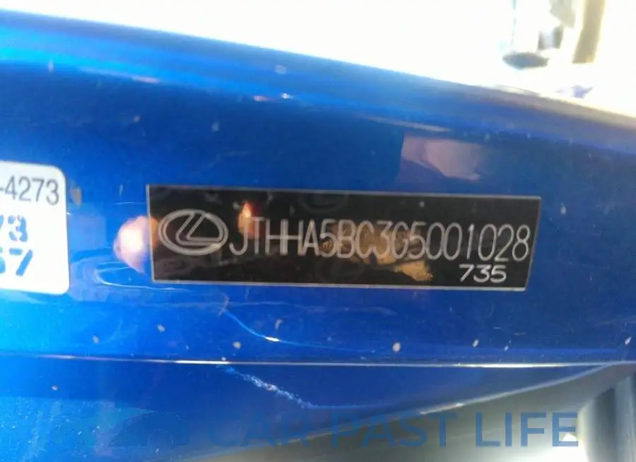 JTHHA5BC3G5001028# 9