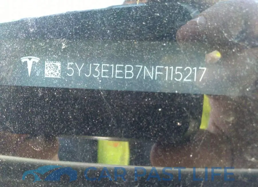 5YJ3E1EB7NF115217# 9