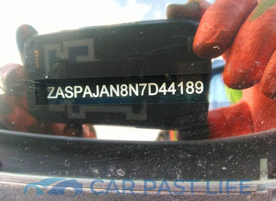 ZASPAJAN8N7D44189# 9