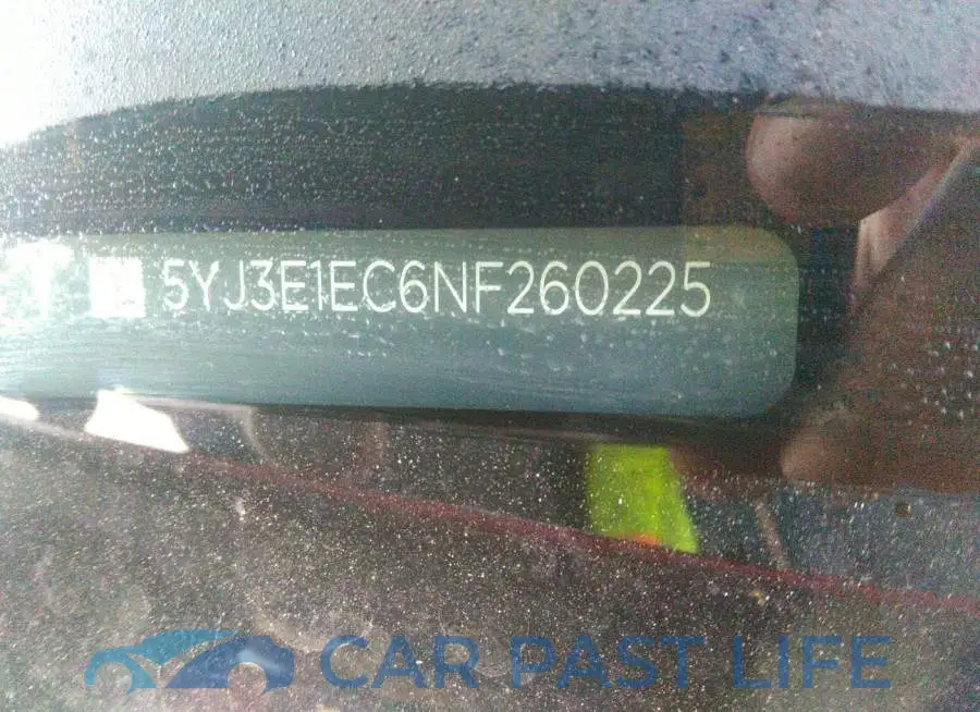 5YJ3E1EC6NF260225# 9