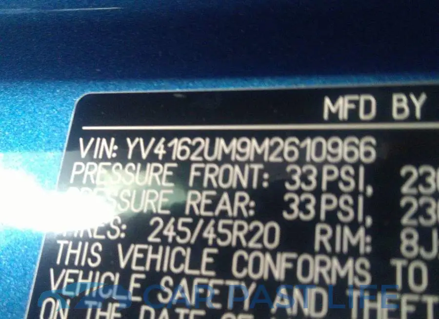 YV4162UM9M2610966# 9