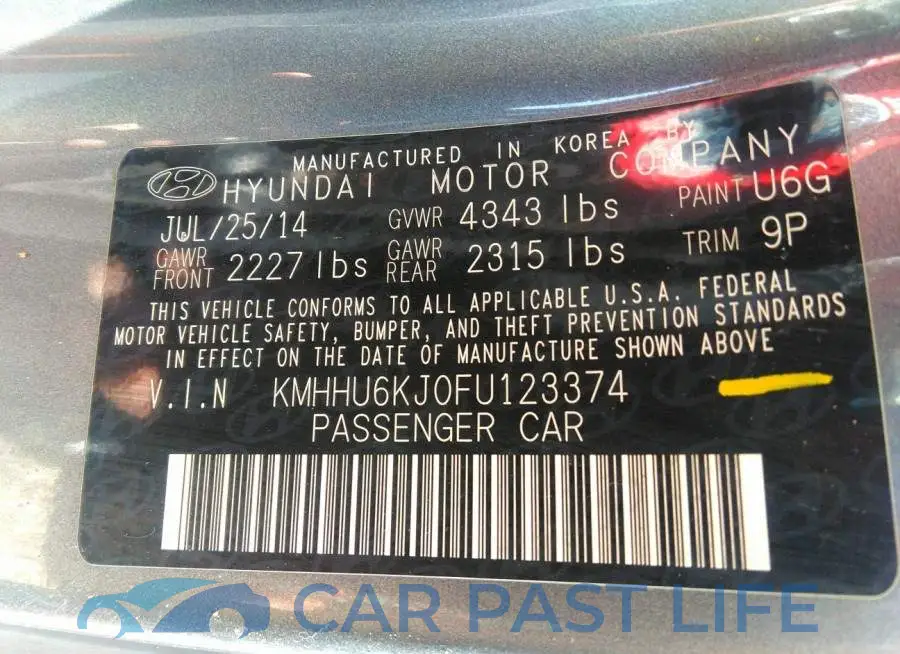KMHHU6KJ0FU123374# 9