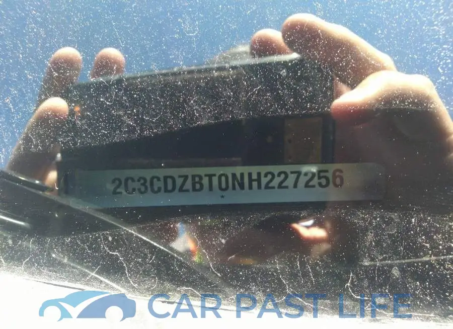 2C3CDZBT0NH227256# 9