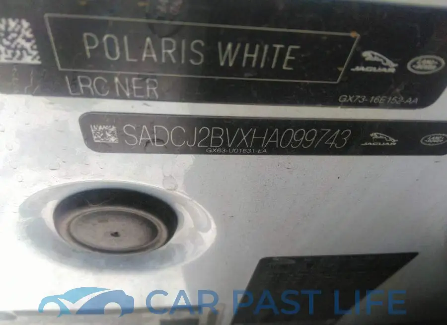 SADCJ2BVXHA099743# 9