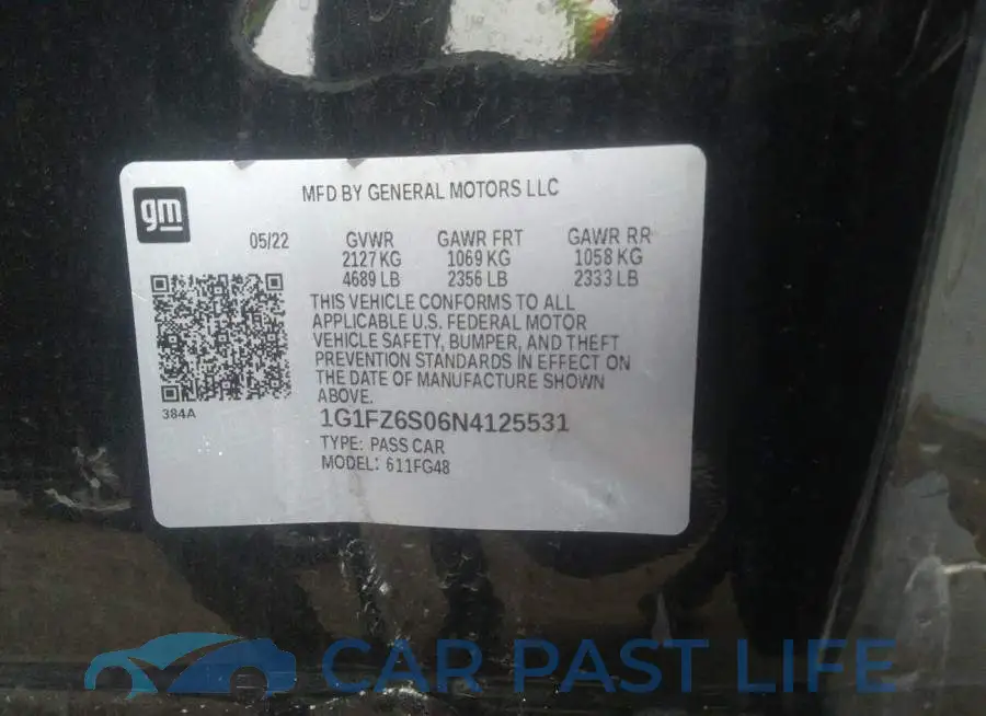 1G1FZ6S06N4125531# 9
