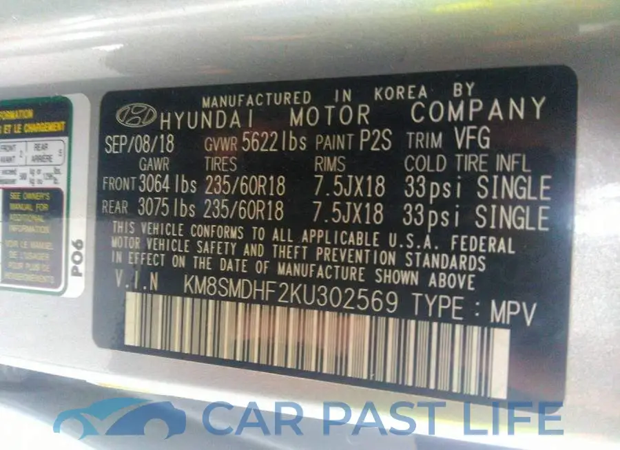 KM8SMDHF2KU302569# 9