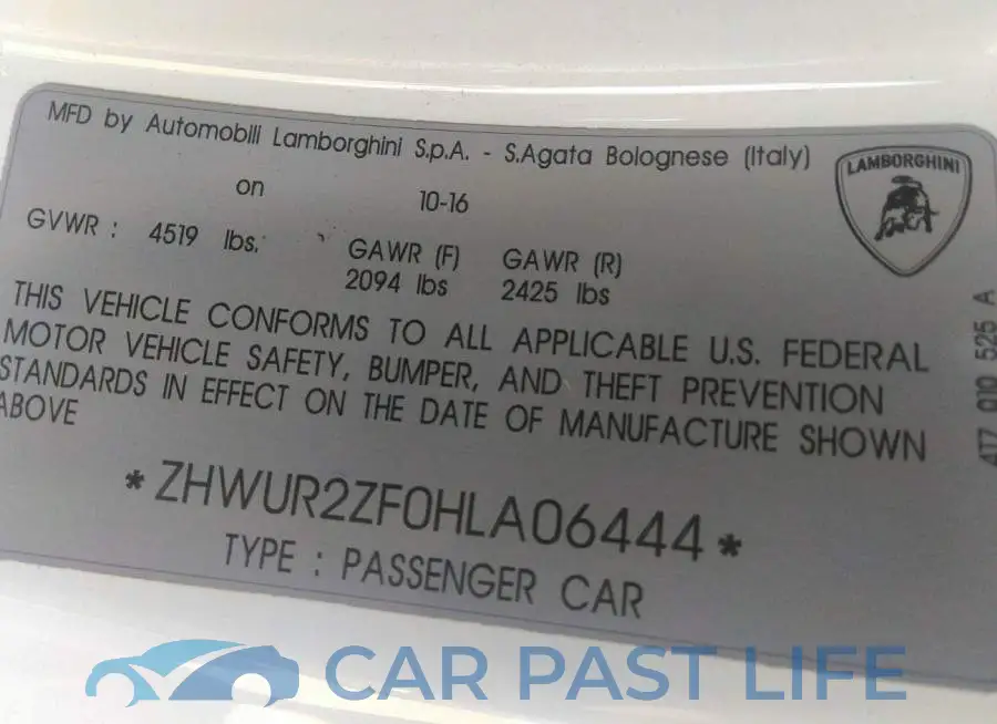 ZHWUR2ZF0HLA06444# 9