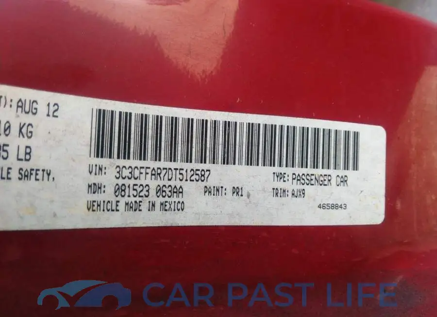 3C3CFFAR7DT512587# 9