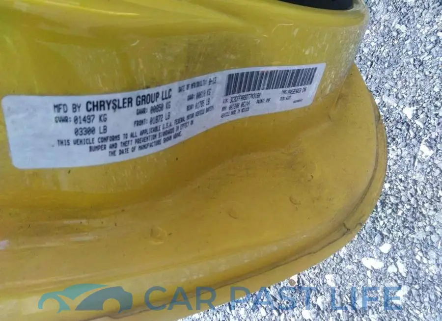 3C3CFFAR8DT743160# 9