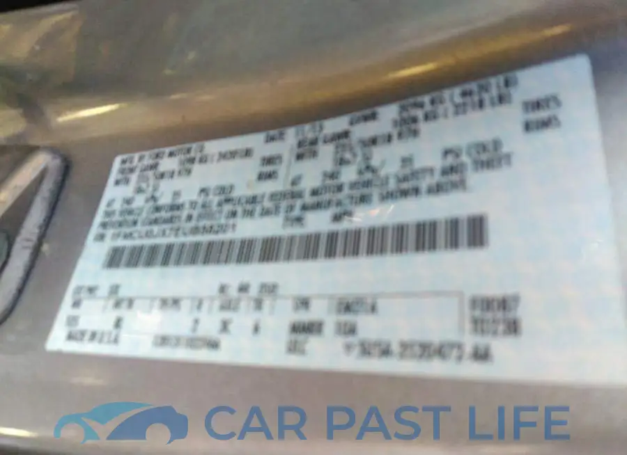 1FMCU0JX7EUB58201# 9