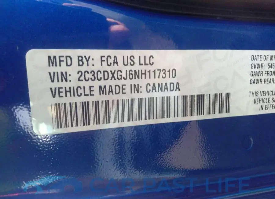 2C3CDXGJ6NH117310# 9