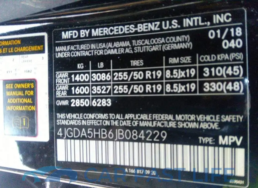 4JGDA5HB6JB084229# 9