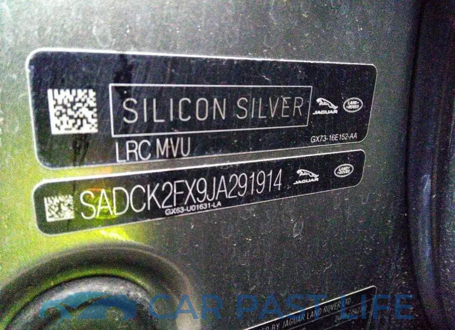SADCK2FX9JA291914# 9