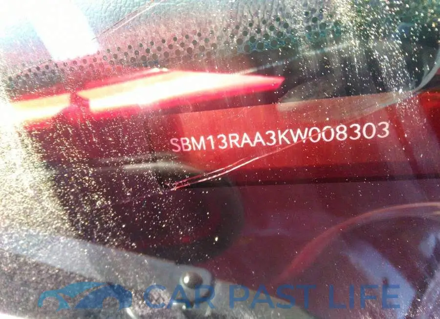 SBM13RAA3KW008303# 9
