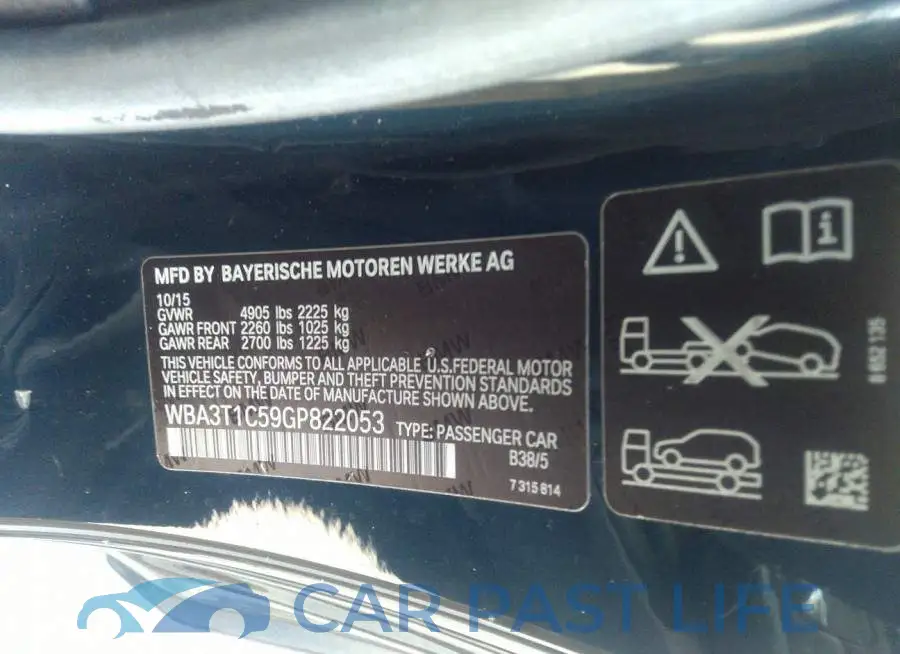 WBA3T1C59GP822053# 9