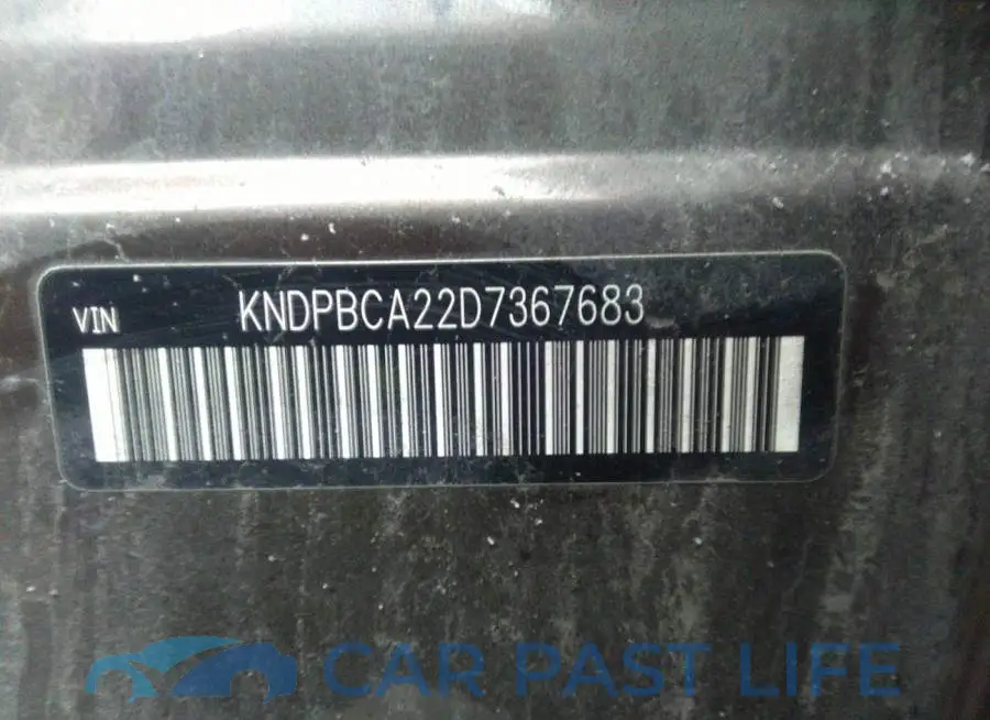 KNDPBCA22D7367683# 9
