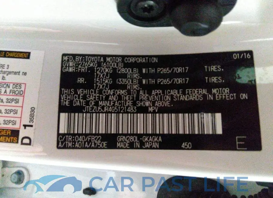 JTEZU5JR4G5121483# 9
